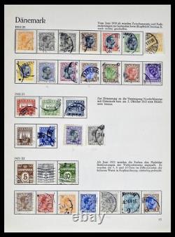 Lot 39407 Collection de timbres Danemark 1851-1969 dans l'album Behrens