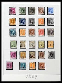 Lot 39497 Collection complète de timbres annulés du Luxembourg de 1852 à 1969 dans un album Safe