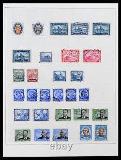 Lot 39747 Collection de timbres d'occasion Reich allemand 1872-1940 dans un album. Cat. 13000+