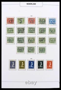 Lot 39771 Collection de timbres MNH Pays-Bas 1940-1987 dans un excellent album