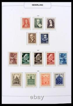 Lot 39771 Collection de timbres MNH Pays-Bas 1940-1987 dans un excellent album