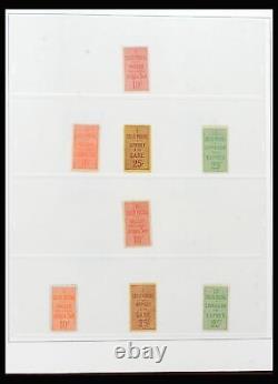 Lot 39993 Collection de timbres France colis postaux 1892-1945 dans un album Safe