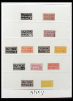 Lot 39993 Collection de timbres France colis postaux 1892-1945 dans un album Safe