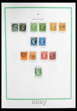 Lot 40049 Collection de timbres France 1849-1971 dans album Yvert