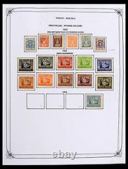 Lot 40456 Collection de timbres bien remplie Pologne 1915-1985 dans un album
