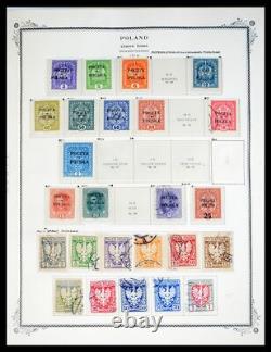 Lot 40531 Collection de timbres Pologne 1918-1979 dans un album Scott