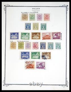 Lot 40531 Collection de timbres Pologne 1918-1979 dans un album Scott