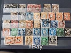 Lot # 85 France Collection Giga Timbres Dont Ceres En Multiple En 12 Albums Yvert