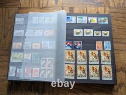 Lot de 1429 Timbres Drapeaux du Monde Emblèmes Vexillologie Collection de Timbres Album Lot 2