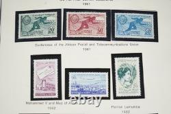 MAROC 1890s-2000s COLLECTION DE PLUS DE 1 500 TIMBRES CONSERVÉS DANS UN GRAND ALBUM