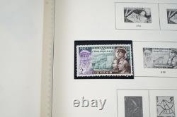 MONACO ET ANDORRE DES ANNÉES 1950 AUX ANNÉES 1990 COLLECTION DE PLUS DE 500 TIMBRES NEUFS DANS UN ALBUM MINKUS