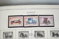 MONACO ET ANDORRE DES ANNÉES 1950 AUX ANNÉES 1990 COLLECTION DE PLUS DE 500 TIMBRES NEUFS DANS UN ALBUM MINKUS