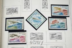 MONACO ET ANDORRE DES ANNÉES 1950 AUX ANNÉES 1990 COLLECTION DE PLUS DE 500 TIMBRES NEUFS DANS UN ALBUM MINKUS