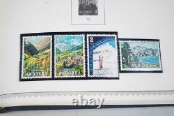 MONACO ET ANDORRE DES ANNÉES 1950 AUX ANNÉES 1990 COLLECTION DE PLUS DE 500 TIMBRES NEUFS DANS UN ALBUM MINKUS