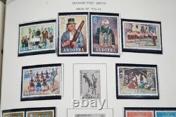 MONACO ET ANDORRE DES ANNÉES 1950 AUX ANNÉES 1990 COLLECTION DE PLUS DE 500 TIMBRES NEUFS DANS UN ALBUM MINKUS
