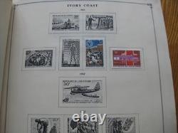 MONDE ENTIER – PAYS DE I À L : collection de timbres de valeur dans un album Scott ! 389 photos