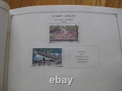 MONDE ENTIER – PAYS DE I À L : collection de timbres de valeur dans un album Scott ! 389 photos
