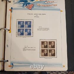 Magnifique Collection De Timbres Des États-unis En Blanc Ace 1948 Album Commémoratif