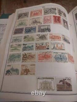 Magnifique album de timbres HE Harris rempli de beaux et de grandes valeurs à l'échelle mondiale