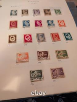 Magnifique collection de timbres de Roumanie 1896 Av. Mammouth en taille. Qualité/Quantité+