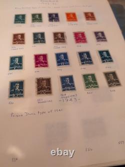 Magnifique collection de timbres de Roumanie 1896 Av. Mammouth en taille. Qualité/Quantité+