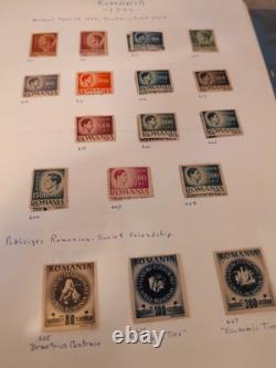 Magnifique collection de timbres de Roumanie 1896 Av. Mammouth en taille. Qualité/Quantité+