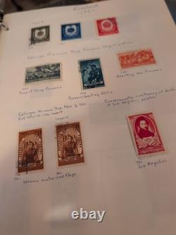 Magnifique collection de timbres de Roumanie 1896 Av. Mammouth en taille. Qualité/Quantité+