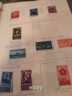 Magnifique collection de timbres de Roumanie 1896 Av. Mammouth en taille. Qualité/Quantité+