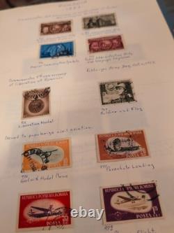 Magnifique collection de timbres de Roumanie 1896 Av. Mammouth en taille. Qualité/Quantité+