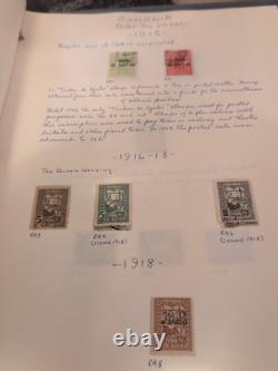 Magnifique collection de timbres de Roumanie 1896 Av. Mammouth en taille. Qualité/Quantité+