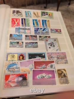 Magnifique collection de timbres des États-Unis et du monde entier dans un album parfait. Regardez / Voir