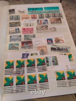 Magnifique collection de timbres des États-Unis et du monde entier dans un album parfait. Regardez / Voir