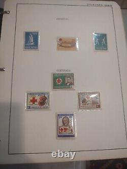Magnifique collection de timbres des Jeux olympiques mondiaux 1964 parfaite à tous égards