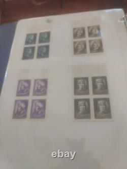 Magnifique collection de timbres tchécoslovaques. Valeur élevée et qualité supérieure.