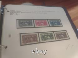 Magnifique collection de timbres tchécoslovaques. Valeur élevée et qualité supérieure.