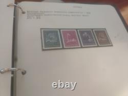 Magnifique collection de timbres tchécoslovaques. Valeur élevée et qualité supérieure.