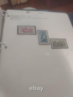 Magnifique collection de timbres tchécoslovaques. Valeur élevée et qualité supérieure.