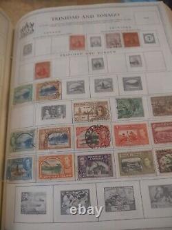 Magnifique collection mondiale dans un parfait album de timbres HUGE Minkus. 1800s et suivants