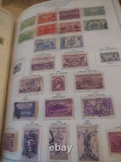 Magnifique collection mondiale dans un parfait album de timbres HUGE Minkus. 1800s et suivants