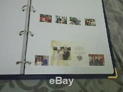 Mariage Royal Prince William Kate 3 Collection D’albums De Timbres De Luxe 150+ M / S Plus