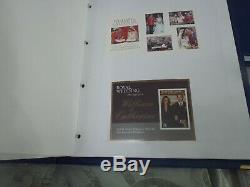 Mariage Royal Prince William Kate 3 Collection D’albums De Timbres De Luxe 150+ M / S Plus