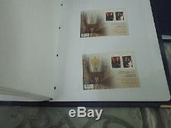 Mariage Royal Prince William Kate 3 Collection D’albums De Timbres De Luxe 150+ M / S Plus