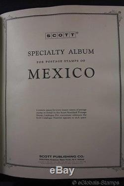 Mexico Classique 1856-1980 Collection De Timbres Scott Album Modern