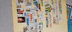 Milliers de timbres postaux européens et américains, tous anciens avec certains datant de