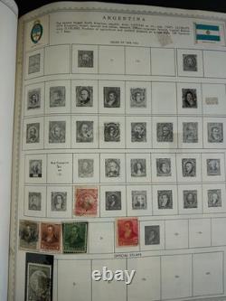 Minkus L’album mondial de timbres de référence avec 2700+ timbres dans le monde entier