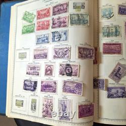 Minkus Pub L'album mondial de timbres The Master 1847-1957 avec des tonnes de timbres