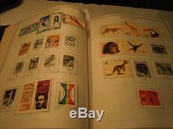 Minkus Supreme & Master Mondial Stamp Album Lot De 5 A-z Beaucoup De Collection De Timbres