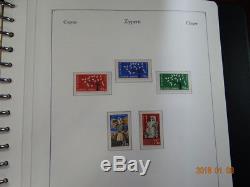 Mnh Complete Cyprus Collection 1960 À 2008 (albums Hingeless Kabe Avec Slips)