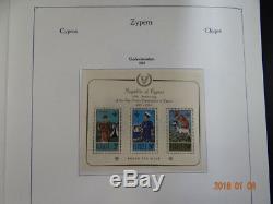 Mnh Complete Cyprus Collection 1960 À 2008 (albums Hingeless Kabe Avec Slips)