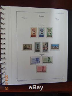 Mnh Complete Cyprus Collection 1960 À 2008 (albums Hingeless Kabe Avec Slips)